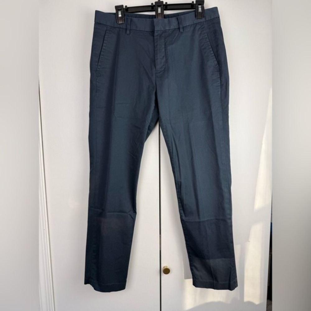 Bonobos Mens Weekday Warrior Monday Slim Fit Navy Blue Chino Dress Pants‎ 32x30